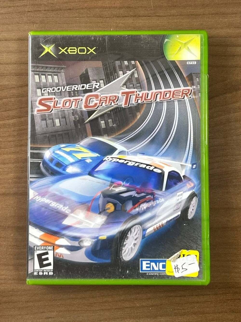 Grooverider Slot Car Thunder Microsoft Xbox 2003 Disc Case No Manual